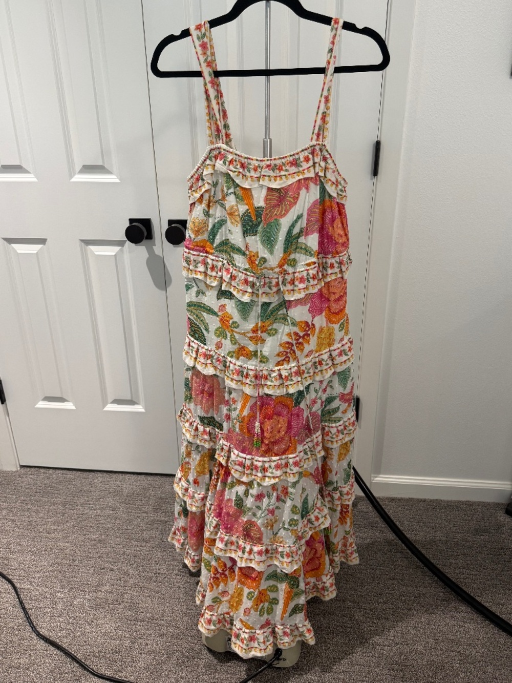 Farm Rio Macaw Bloom Midi - new with tags